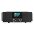 Produktbild: Hama WLAN Internetradio und DAB+ Radio Mit Bluetooth - Küchenradio, Digitalradio, Stereo, Wecker, Aux 3,5mm, FM - Schwarz