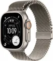 Produktbild: Apple Watch Ultra 3 GPS + Cellular 49mm Natural Titanium mit Milainaise-Armband medium natur