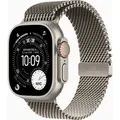 Produktbild: APPLE Watch Ultra 3 GPS + Cellular 49mm Natürliches Titan Case mit Natürlichem Titan Milanaise Loop - Medium