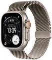 Produktbild: Apple Watch Ultra 3 5G Silber Titan 49mm Milanaise Armband Natur M MEWY4