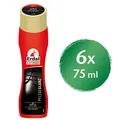 Produktbild: Erdal Pflegeglanz schwarz, Schuhpolitur für sofortigen Glanz, mit Mandelöl, 6er Pack (6 x 75 ml)