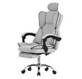 Produktbild: ML-DESIGN Bürostuhl Computerstuhl Schreibtischstuhl für Büro & Arbeitszimmer Drehsessel (1 St), Chefsessel ergonomisch anpassbar, Sitzpolsterung & Fußstütze Polyester