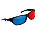 Produktbild: PRECORN 3D Brille rot/cyan (3D-Anaglyphenbrille) für 3D PC-Spiele, 3D Bilder uvm