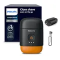 Produktbild: Philips Rasierer Series 500 - kompakter Elektrorasierer für Herren, 3D-Scherkopf, elektrischer Nass- und Trockenrasierer, Reiseetui, Reisesperre, magnetische Kappe, Modell S595/05