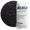 Produktbild: Asilikos Strahlmittel 0,25-1,4 mm 25 kg Schmelzkammerschlacke, Oberflächenbearbeitung, Strahlgut für effektives Sandstrahlen, mineralischer Strahlsand mit stark abrasiver Wirkung, hoher Eisenanteil