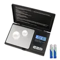 Produktbild: KEWUZY Taschenwaage, 500g / 0,01g Digitalwaage Grammwaage Feinwaage Goldwaage Münzwaage mit Tara Funktion 6 Wiegeeinheiten und LCD-Anzeige Digitalwaage Mit Batterien