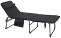 Produktbild: Crespo CR AP-363/80 XL Air-Deluxe Campingliege, schwarz