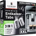 Produktbild: 3-in-1 Entkalkungstabletten für Kaffeevollautomaten & Kaffeemaschinen (50 Stück) – Entkalker Kaffeevollautomat kompatibel mit Siemens EQ Series, Jura, Krups, Delonghi, Philips, Miele, Tassimo uvm.