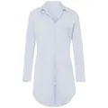 Produktbild: Hanro Nachthemd Cotton Deluxe, Langarm 90cm (1-tlg) blau XL