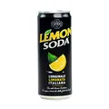Produktbild: 24 Dosen a 0,33L Lemon Soda Lemonsoda aus italienischen Zitronen a 330ml mit Fruchtfleisch inc.6,00€ EINWEG Pfand