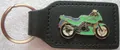 Produktbild: Schlüsselanhänger Kawasaki GPZ 500 S / GPZ500 S / GPZ500S grün Motorrad Art 0374