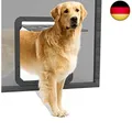Produktbild: NAMSAN Haustierklappe Hundeklappe Katzenklapp für Fliegengitter mit Magnet