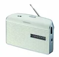 Produktbild: Grundig Music 60X W empfangsstarkes Radio, UKW, 2 Wellenbereiche zur Auswahl unzähliger Sender, Qualitäts- Lautsprecher, Klangregler für individuelle Klangeinstellung, Automatische Loudness, Weiß/Grau