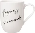 Produktbild: Villeroy & Boch Statement Becher  Kaffeebecher Happiness is homemade 9671
