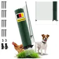 Produktbild: horizont Begrenzungszaun FIX 25 m x 90 cm – mobiler Zaun für Garten, Camping und Tiere