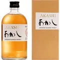 Produktbild: Whisky Akashi Japanese Blended 500 ml in einer Schachtel | Whisky |500 ml | 40% Alkohol | Eigashima Shuzo | Geschenkidee | 18+