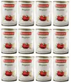 Produktbild: 12x La Torrente Pomodoro Marzanino,San Marzano Tomate in Miniatur,100% Italienische Tomate, Spezialität aus Kampanien,400g Dose + Italian Gourmet Polpa di Pomodoro 400g Dose