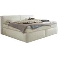 Produktbild: Esposa Familienboxspringbett, Creme, Kunststoff, H3 + H4, 7-Zonen, Höhe ca. 18 cm, 240x200 cm, gepolstertes Kopfteil, Stoffauswahl, Topper durchgehend, Wendematratze mit unterschiedlichen Härtegraden, in verschiedenen Größen erhältlich, Partnermatratze durchgehendem Bezug, Familienbett, Schlafzimmer, Betten, Familienbetten