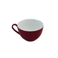 Produktbild: Ritzenhoff & Breker Doppio Kaffeetasse, 1 Stück, Kaffee Obertasse mit farbigem Rand, Teetasse für buntes Mix & Match, Porzellan, Rot, 200 ml, 516104