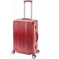 Produktbild: London | Trolley M | Polycarbonat Hartschale | Alu Rahmen | 65 x 42 x 24 cm | 4,8 kg - Koffer Reisekoffer - Rot/Schwarz/Silber/Grau/Grün/Gold
