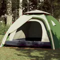 Produktbild: Kuppel-Campingzelt 4 Personen Grün Quick Release