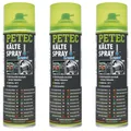 Produktbild: Petec 3x Kältespray Kaltspray Freez 400ml
