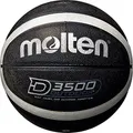 Produktbild: B7D3500 Molten Basketball Größe 7 Schwarz Silber Japan B7D3500 Outdoor Bälle