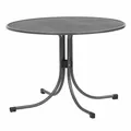 Produktbild: MWH Universal Gartentisch - Material: Metall, Farbe: Eisengrau, Maße: Dia 105 cmxDia 105 cmx74 cm; 879508