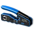 Produktbild: 3 in 1 Crimpzange Netzwerkwerkzeug, Presszange für RJ45 Stecker Abisolieren, Schneiden und Crimpen für CAT5, CAT5e, CAT6, CAT6a, CAT7 (8P)