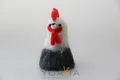 Produktbild: Eierwärmer aus Filz [ Hahn ] für den fröhlichen Frühstückstisch / Tischdeko