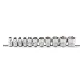 Produktbild: BGS Steckschlüssel-Einsatz-Satz, Sechskant 10 mm (3/8