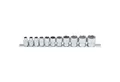 Produktbild: BGS Stecknüsse BGS Steckschlüssel-Einsatz-Satz Sechskant Antrieb Innenvierkant 10 mm