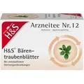 Produktbild: H&S Bärentraubentee Filterbeutel 20X2.7 g