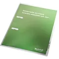 Produktbild: Sichthülle A4, grün, oben und rechts offen, dokumentenecht, PP, genarbt, Folienstärke: 0,13mm, Inhalt: 100 Stück