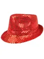 Produktbild: Boland Kostüm Paillettenhut rot, Glitter und Glam für den Kopf