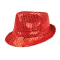 Produktbild: Pailletten Hut, Unisex, Disco Outfit, Accessoire, Karneval, Kostüm, Themenpa...