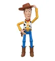 Produktbild: Mattel Disney Pixar Toy Story 5 große Woody-Figur, ca. 30 cm groß, Sheriff Woody Spielzeug aus dem Film, kann seinen Hut antippen, 14 Bewegungspunkte, JKV38