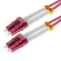 Produktbild: helos LWL Patchkabel 50/125µm OM4 LC 3,0m