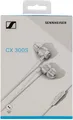 Produktbild: Sennheiser CX 300S - Ohrhörer mit Mikrofon - Ohrstöpsel - kabelgebunden - 3,5 mm Stecker - Geräuschisolierung - weiß (CX300S white)