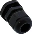 Produktbild: InLine Kabeldurchführung PG 7 Nylon IP68 3,5-6mm, schwarz, 10 Stück, Neopren, Nylon, Schwarz, 43 g, 80 mm, 120 mm, 25 mm