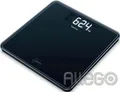 Produktbild: Personenwaage Beurer GS 400 schwarz Glas 200kg digital XXL kg/lb/st 31x31cm