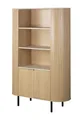 Produktbild: Finori Highboard, in Dekor Travertin / Dekor Eiche B/H/T: 100x160x40 cm
