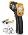 Produktbild: Eventek Infrarot-Thermometer, -50°C bis 600°C Leichtes Temperaturmessgerät, berührungsloses digitales Laser-Thermometer, beleuchteter Bildschirm, nicht-menschlich - für Küche/Grill/Kühlung/Industrie