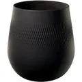 Produktbild: Villeroy & Boch Vase, Schwarz, Keramik, 22.5 cm, Dekoration, Vasen, Keramikvasen
