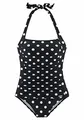 Produktbild: Lascana Damen Badeanzug in Neckholder-Form, Punkte