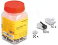 Produktbild: DELOCK 66906 - RJ45 Modularer Stecker Cat.6, mit robuster Rastnase, 50 Stück