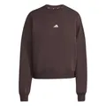 Produktbild: adidas Damen Essentials SMALL Logo Feel Cozy Relaxed FIT Sweatshirt, Shadow Brown/White, L