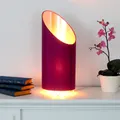 Produktbild: LED Flammenleuchte Dekoleuchte beere/silber realistische Fackelfunktion H: 43cm
