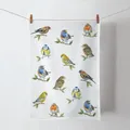 Produktbild: Ambiente Geschirrtuch Küchentuch 70x50 cm  Vögel Vogelarten - 100% Baumwolle