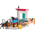 Produktbild: Schleich Spielfigur Horse Club Pferdebox mit Stute und Fohlen